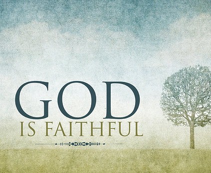 text: God is Faithful